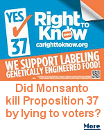 The prospect of Proposition 37 terrified the junk food and pesticide companies that want to keep us in the dark about what we eat.